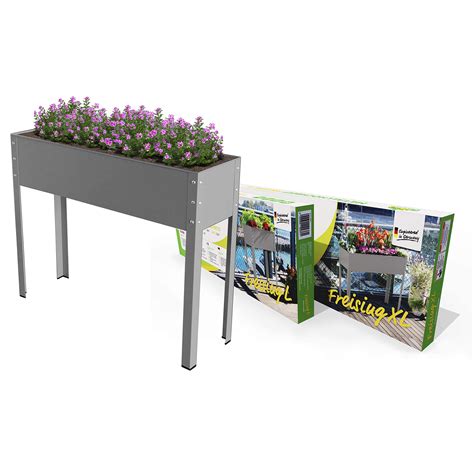 metal outdoor bio box|Amazon.com: Bio Green Raised Garden Bed with Trellis .